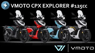 VMOTO CPX Explorer 2024 le scooter électrique qui reconcilie confort autonomie et performances [upl. by Sommer255]