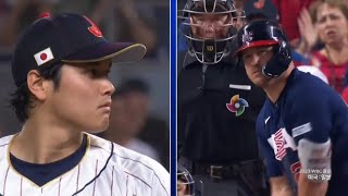 2023 WBC 결승전 오타니 VS 트라웃 [upl. by Berri]