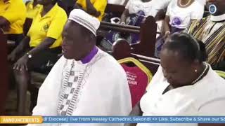 NATHANIEL MENSAH at VALEDICTORIAN PRAISE in HONOUR OF BISHOP DANIEL BRACE of SEKONDI DIOCESE [upl. by Emmott750]