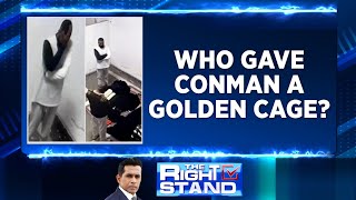 Sukesh Chandrasekhar  On CCTV Conman Breaks Down During Raid In Cell  English News  News18 [upl. by Tessil]