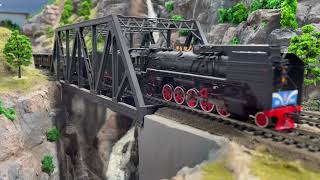 Bachmann Jitong Railway QJ Steam Locomotive [upl. by Beacham644]