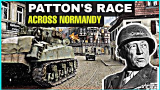 How Pattons Third Army Smashed Their Way Out of Normandy [upl. by Oliviero870]