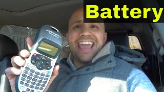 Dymo Letratag Battery Low ErrorHow To Fix It EasilyTutorial [upl. by Inahpit637]