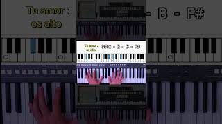 Incomprensible Amor  New Wine  Tutorial Piano [upl. by Mac]