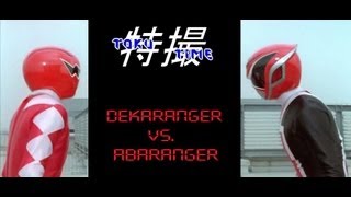 Toku Time When Worlds Collide  Dekaranger vs Abaranger Review [upl. by Erdnua]