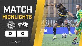 Pittsburgh Riverhounds SC vs Tampa Bay Match Highlights 4624 [upl. by Nnylsor563]