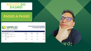 COMO EMITIR O DAS  Microempreendedor Individual  MEI DASMEI PASSO A PASSO [upl. by Macegan]