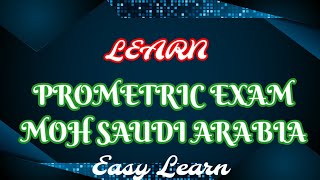 Prometric Exam For Nurses MoH saudi arabia  Easy Learn [upl. by Lowenstern494]