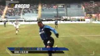 FC Internazionale  Top 10 Gol di Baggio [upl. by Buatti116]