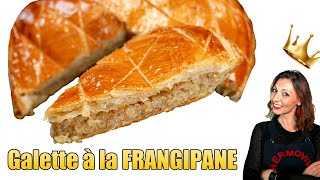 GALETTE FRANGIPANE Recette facile au THERMOMIX [upl. by Ojytteb744]