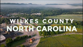 Aerial View of Wilkes County North Carolina [upl. by Poppo491]