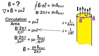 Physics 46 Maxwells Equations 26 of 30 Differential Form of Amperes Law 7 Definition of Curl [upl. by Royd]