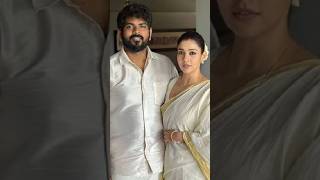 Nayanthara with husband Vignesh 💖😍 [upl. by Nylzor]