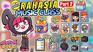 RAHASIA UPDATE MUSIC CLASS PART 2 DI AVATAR WORLD PAZU [upl. by Ellehcan982]