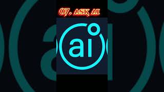 worlds top 10 ai apps shorts ai dangerous [upl. by Anilok]