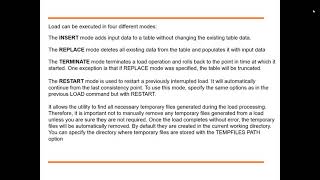 db2 LUW Load Utility [upl. by Lapo]