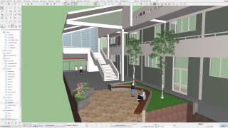 Archicad barandas con Rinho Visualarq [upl. by Animor166]