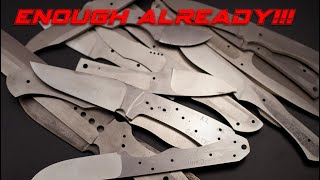 Knife Steel Fatigue  Please Stop [upl. by Anairt]