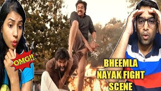 Bheemla Nayak Movie Fight Scene Reaction  Pawan Kalyan Rana Daggubati  SaagarKChandra  ThamanS [upl. by Lowney425]