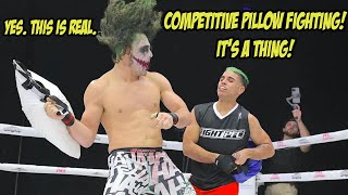 Pillow Fighting Championships ESPN 8 The Ocho This exists [upl. by Anaili]