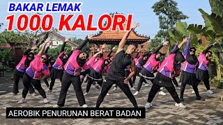 AEROBIK BAKAR LEMAK DAN KALORI SUPER GOBYOSS [upl. by Sivra994]