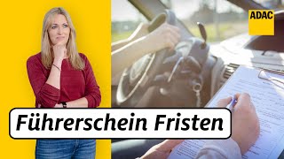 Führerschein machen Wie lange hat man Zeit für Theorie und Praxisprüfung  Recht Logisch [upl. by Trabue]