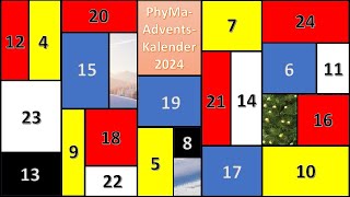 PhyMaAdventskalender 04 12 2024 Adventsphysik [upl. by Fredek]