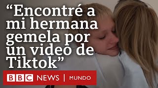 Las gemelas separadas y vendidas al nacer que se reencontraron gracias a un video de TikTok [upl. by Merle]