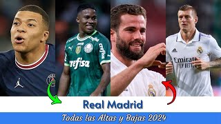 🤯 Las Altas Y Las Bajas Del Real Madrid en 2024 🔥 [upl. by Lobell]