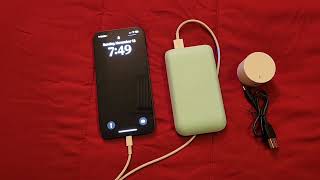 Onn 8000 Mah Battery Pack and Magsafe Case Review [upl. by Lopez]