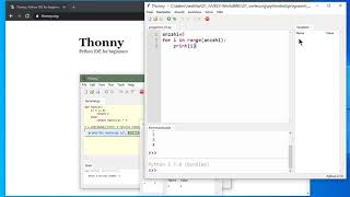 Python mit Thonny programmieren [upl. by Eberle]