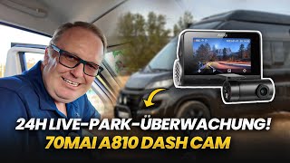 Langzeittest 70mai A810 Dash Cam im Wohnmobil [upl. by Ahsuatan]