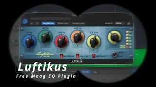 Free Maag EQ Plugin called Luftikus [upl. by Enilarak]