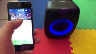 Bluetooth Speaker DOSS PartyBoom Speaker with 60W Immersive Sound Review This is amazing [upl. by Olympias]