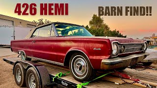 Barnfind 426 Hemi Convertible Satellite [upl. by Dahlstrom]