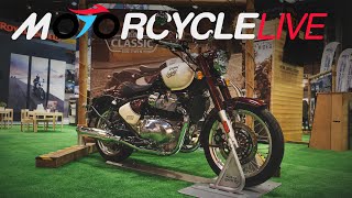 Motorcycle Live 2024  Meet The New Royal Enfield Twins  The Bear 650 and Classic 650 [upl. by Gnanmas]