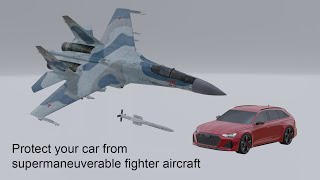 Is Your Car Safe From Supermaneuverable AirDefense Fighter Aircraft [upl. by Sontag]