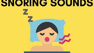 Snoring sounds 1 Hour [upl. by Nivle236]