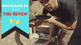 Panaracer Gravelking SK 700X38C 1 year gravel tire review [upl. by Rieger]