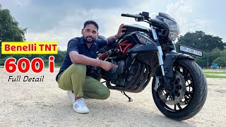 Benelli TNT 600 i 2023 Super Bike Exhaust Sound And Price Mileage Features Review [upl. by Arreit]