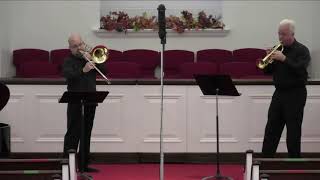 Boris Blacher  Divertimento for Trumpet Trombone and Piano Movement V  Allegretto [upl. by Sandie362]