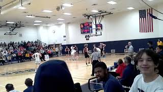 MtSinai Vs Bayport Varsity boys basketball Playoff 2024 First Half [upl. by Etyak]