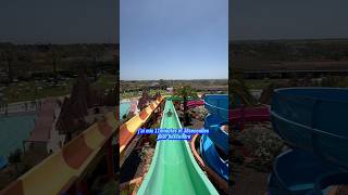 LA DESCENTE DE TOBOGGAN LA PLUS LENTE AU MONDE  shortvideo waterslide job [upl. by Malvia]