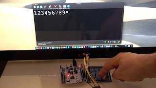 Keypad with STM32 Nucleo F401RE [upl. by Camilia62]