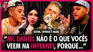 KOTIM JAPINHA E DRAKS FALAM SOBRE MC DANIEL [upl. by Bunns]