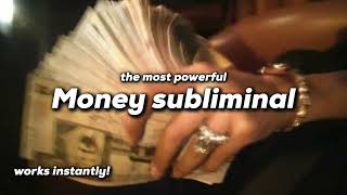 money subliminal  the audio that will make you rich  new formula wealth affirmations [upl. by Eudora]