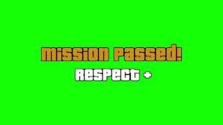 GTA Mission Passed Green Screen [upl. by Estes961]