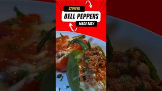 Delicious Stuffed Bell Peppers Recipe  Easy Weeknight Dinner Idea [upl. by Olsson901]