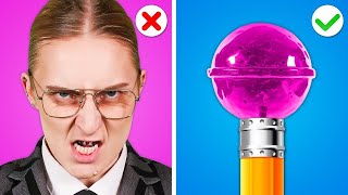 Extreme Hide and Seek in School  Cool Hacks amp Funny Moments [upl. by Enenstein]