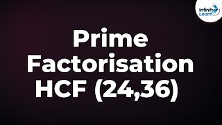 Prime Factorisation Method for Finding the HCF  Part 1  Dont Memorise [upl. by France459]